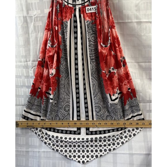 INC WOMEN TOP Size L Multi Color Sleeveless - Picture 5 of 13